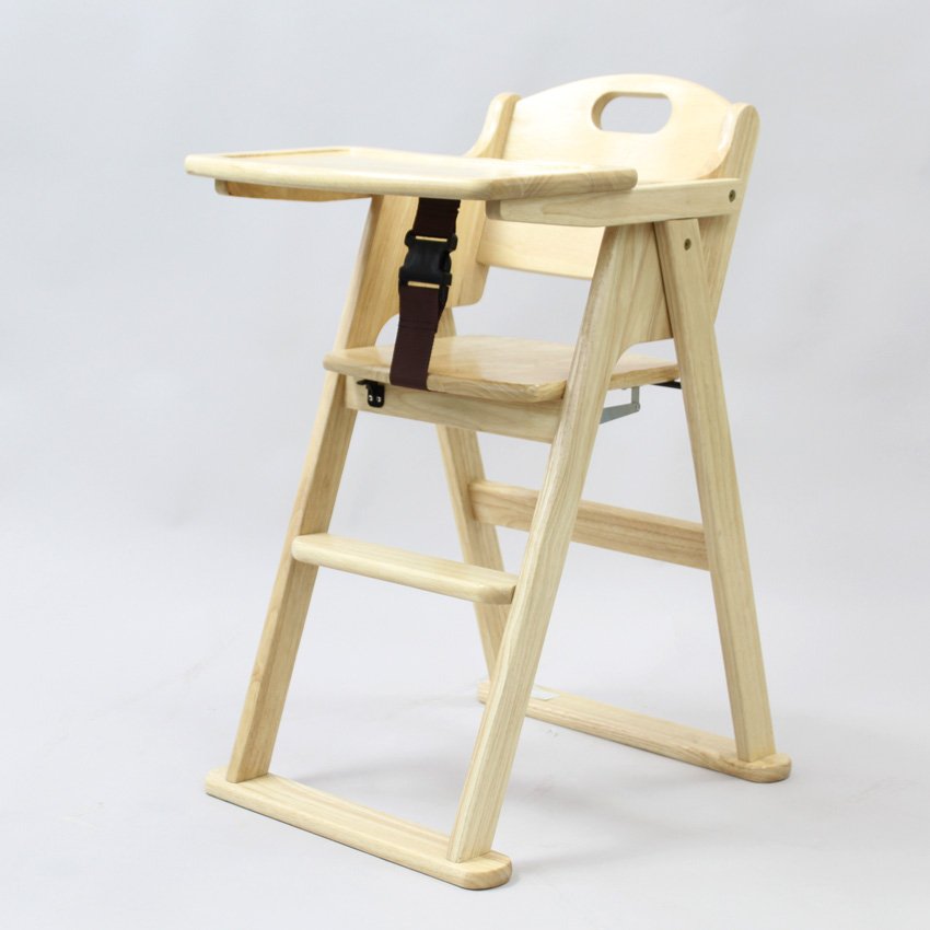 KATOJI カトージ 木製ハイチェア　ベビーチェア　折り畳みチェア