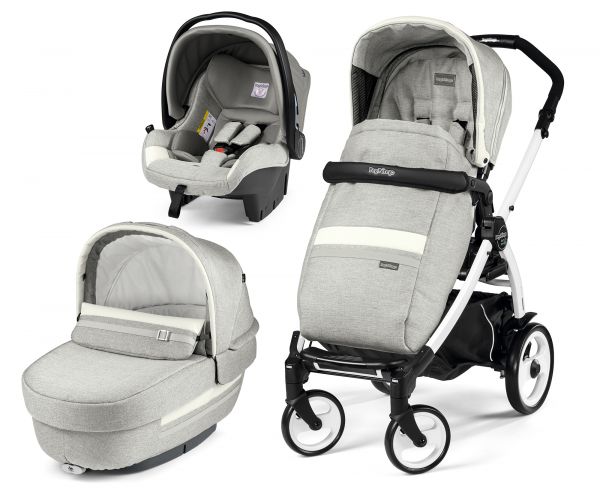 Peg-Perego ベビーカーBOOK51（リュクスピュア）セット BLACK&WHITE