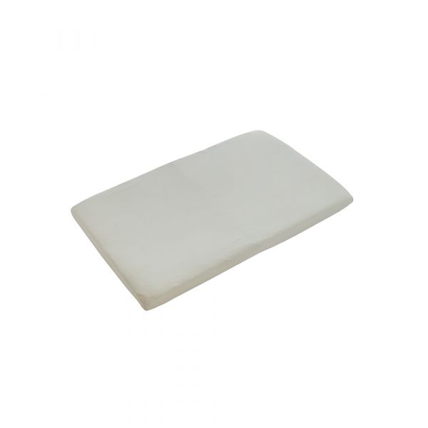 洗い替えのびのびクイックシーツ 折りたたみベビー布団用 ミニ（グレー）