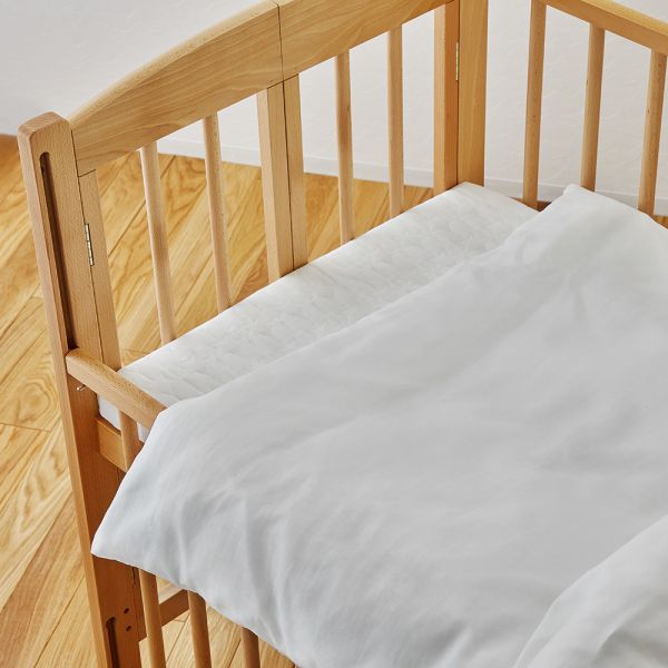 洗える掛布団＆カバー ミニサイズ（白）