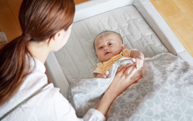 折りたたみベビー布団 ミニサイズ